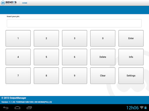 Run android online APK [Deprecated] Sendys OM Touch from MyAndroid or emulate [Deprecated] Sendys OM Touch using MyAndroid